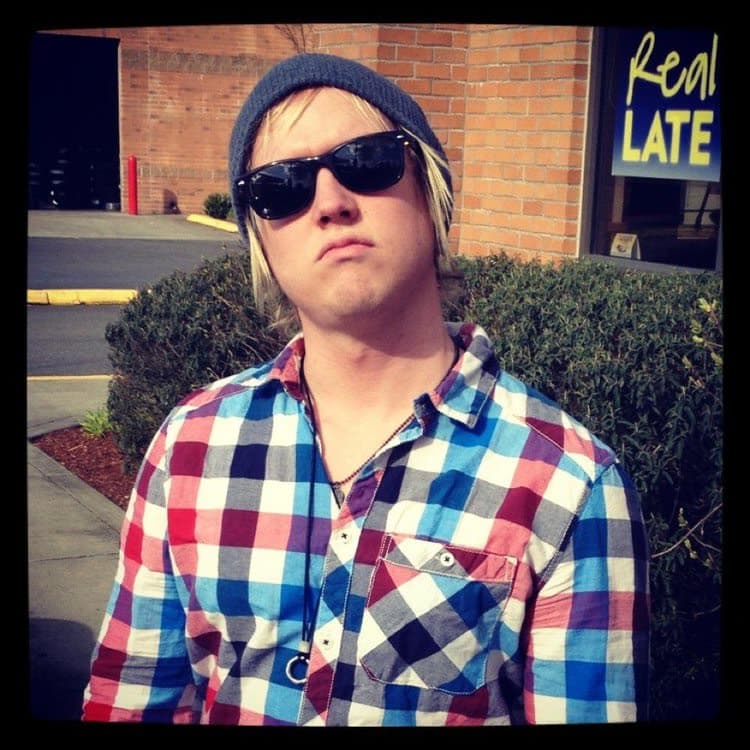 Long-hair era: Brandon in the pop punk years