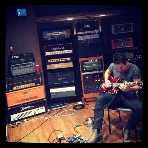 Derek Wells at Soundshop Studios in Nashville