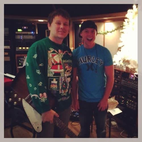 Justin Ostrander at Soundshop Studios in Nashville
