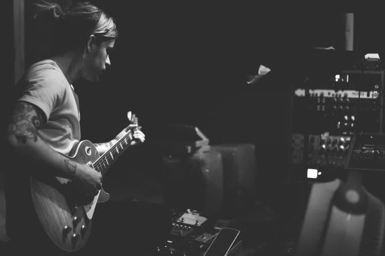 A recording session at South x Sea