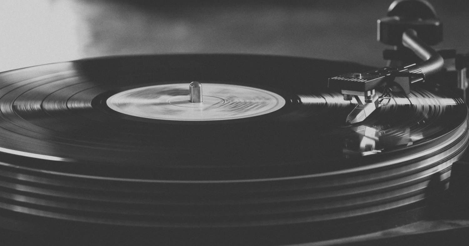 Make-your-own-vinyl record production, mid-process