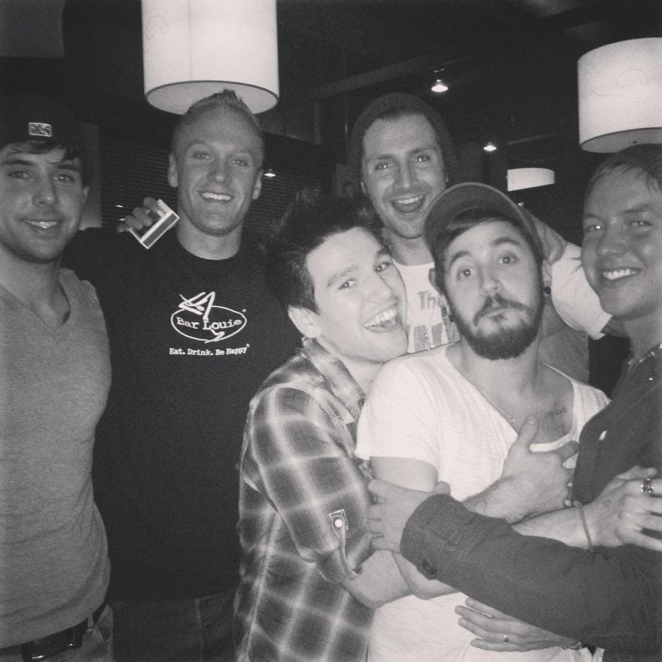 The South x Sea team together at the warehouse